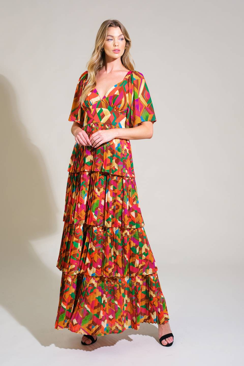 COASTAL DREAMS WOVEN MAXI DRESS Flying Tomato